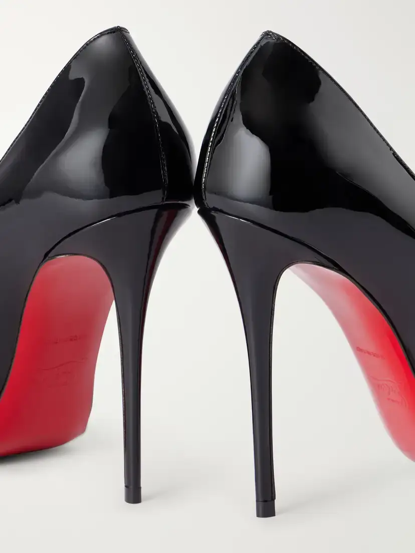 Christian Louboutin La Pigalle 100 Patent-leather Pumps | Thumbnail 5 Christian Louboutin La Pigalle 100 Patent-leather Pumps | Thumbnail 5