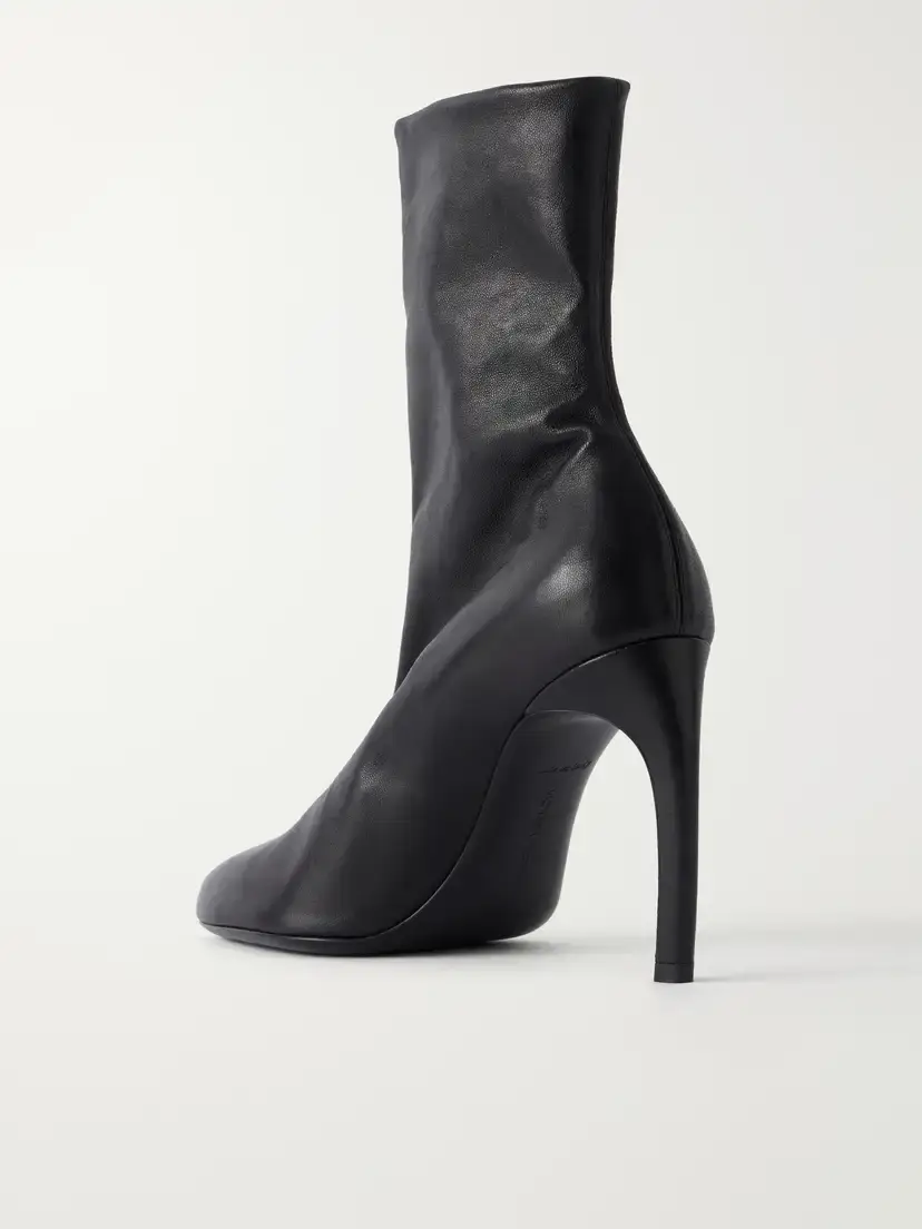 Victoria Beckham Harlow Distressed Leather Ankle Boots | Thumbnail 3 Victoria Beckham Harlow Distressed Leather Ankle Boots | Thumbnail 3