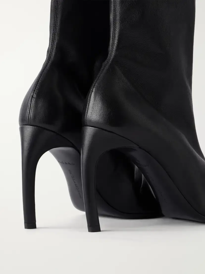Victoria Beckham Harlow Distressed Leather Ankle Boots | Thumbnail 5 Victoria Beckham Harlow Distressed Leather Ankle Boots | Thumbnail 5