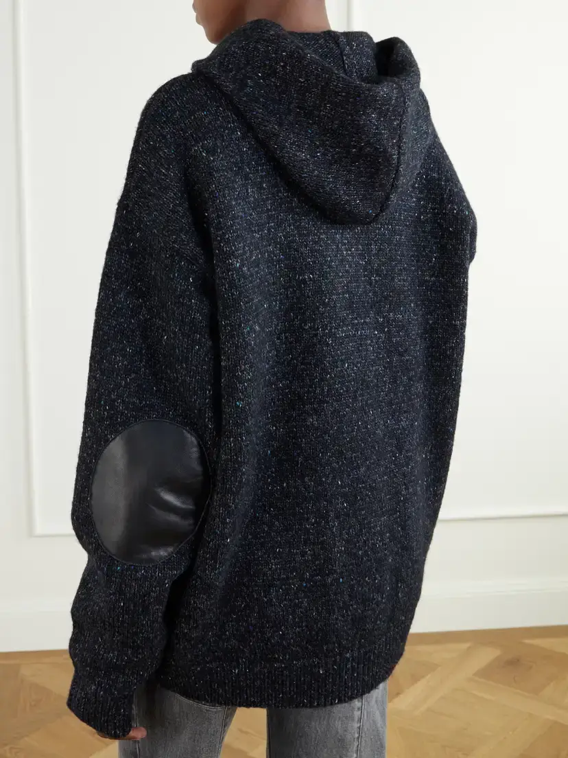 Tibi Hooded Wool-blend Tweed Jacket | Thumbnail 4 Tibi Hooded Wool-blend Tweed Jacket | Thumbnail 4