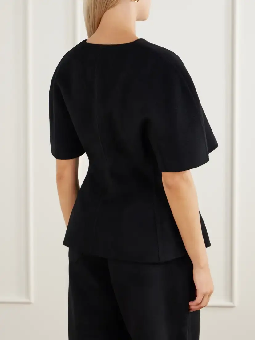 Lisa Yang Wool And Cashmere-blend Blouse | Thumbnail 3 Lisa Yang Wool And Cashmere-blend Blouse | Thumbnail 3