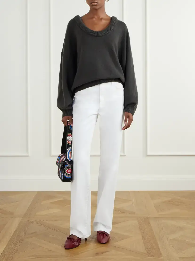 Staud Tommy Bead-embellished Shoulder Bag | Thumbnail 3