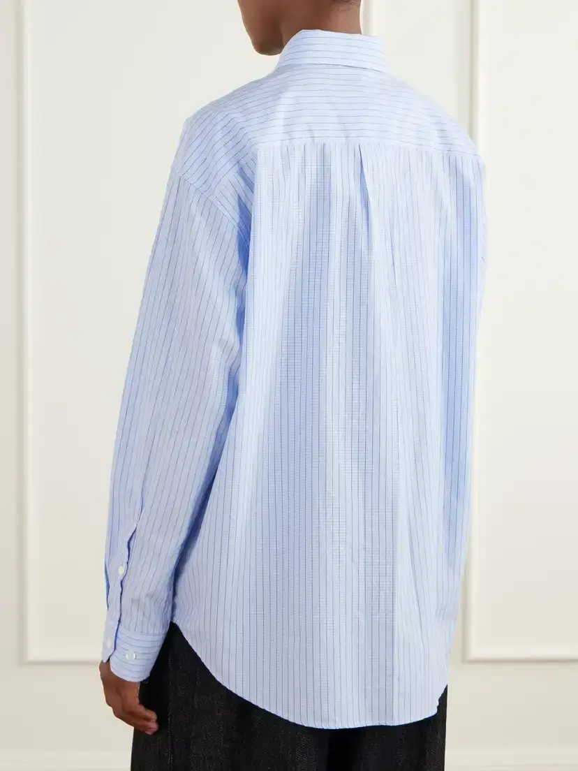 mfpen Generous Striped Cotton-poplin Shirt | Thumbnail 4