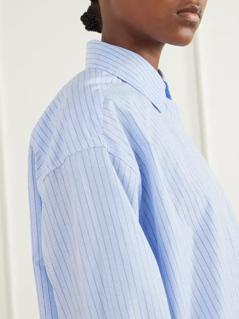 mfpen Generous Striped Cotton-poplin Shirt | Thumbnail 5