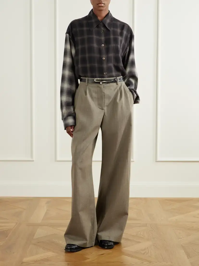 Our Legacy Favourite Checked Tencel™ Lyocell Shirt | Thumbnail 2 Our Legacy Favourite Checked Tencel™ Lyocell Shirt | Thumbnail 2