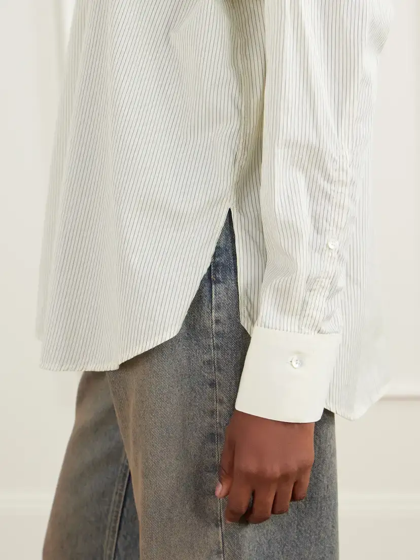 mfpen Inquiry Striped Cotton Shirt | Thumbnail 4 mfpen Inquiry Striped Cotton Shirt | Thumbnail 4