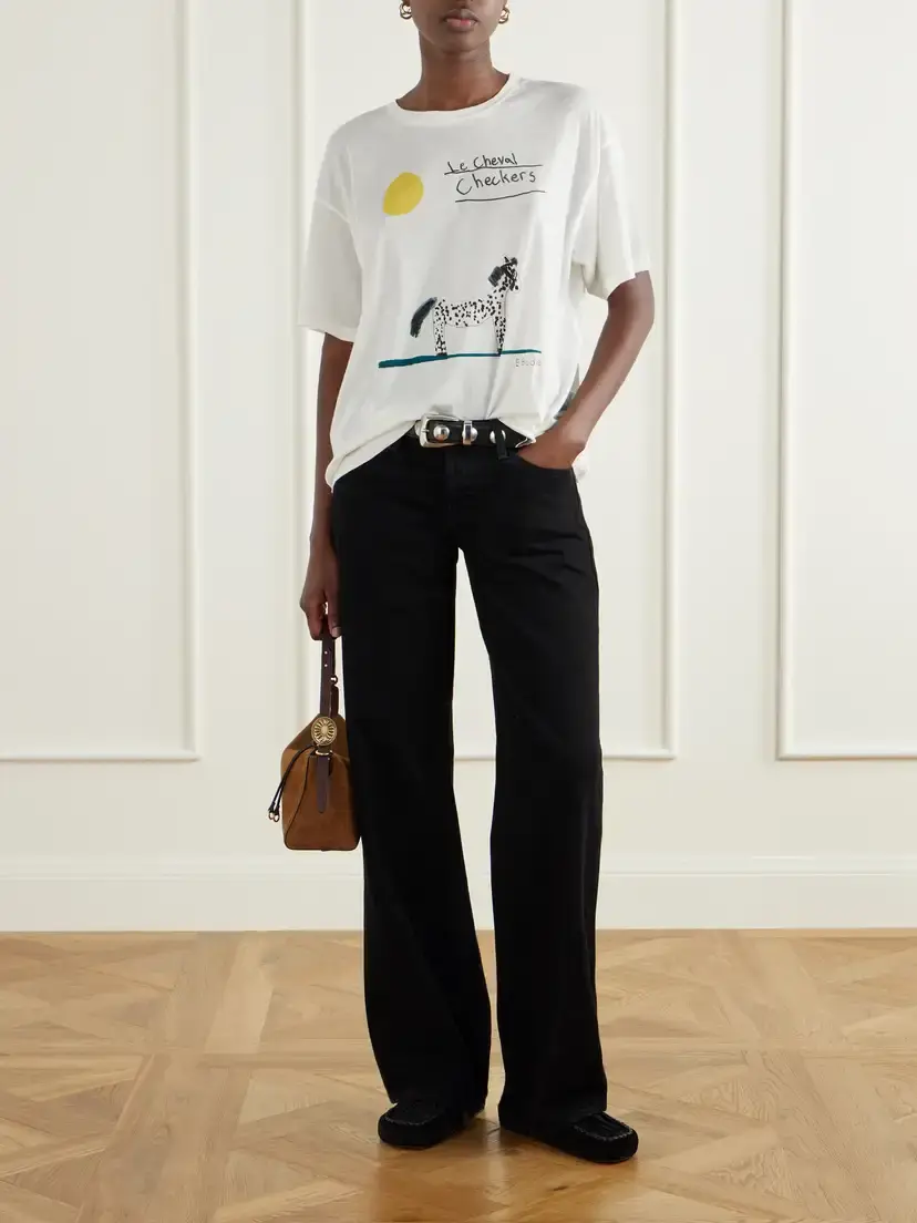 BODE Cheval Printed Cotton-jersey T-shirt | Thumbnail 2 BODE Cheval Printed Cotton-jersey T-shirt | Thumbnail 2