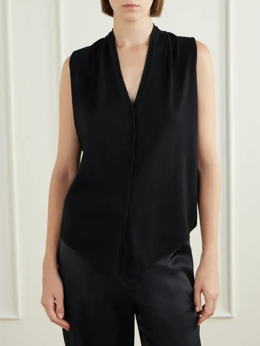 Lisa Yang Paisley Cashmere Tank | Thumbnail 3 Lisa Yang Paisley Cashmere Tank | Thumbnail 3