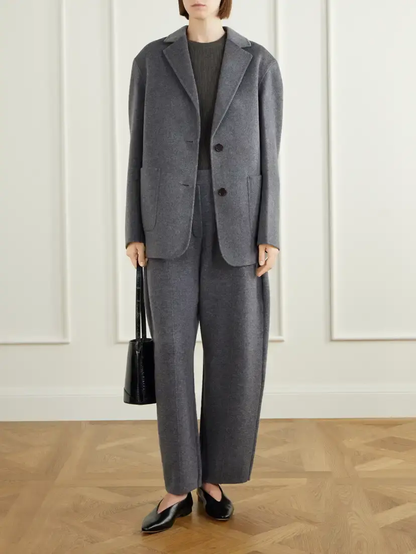 Lisa Yang Double-faced Wool And Cashmere-blend Blazer | Thumbnail 2 Lisa Yang Double-faced Wool And Cashmere-blend Blazer | Thumbnail 2