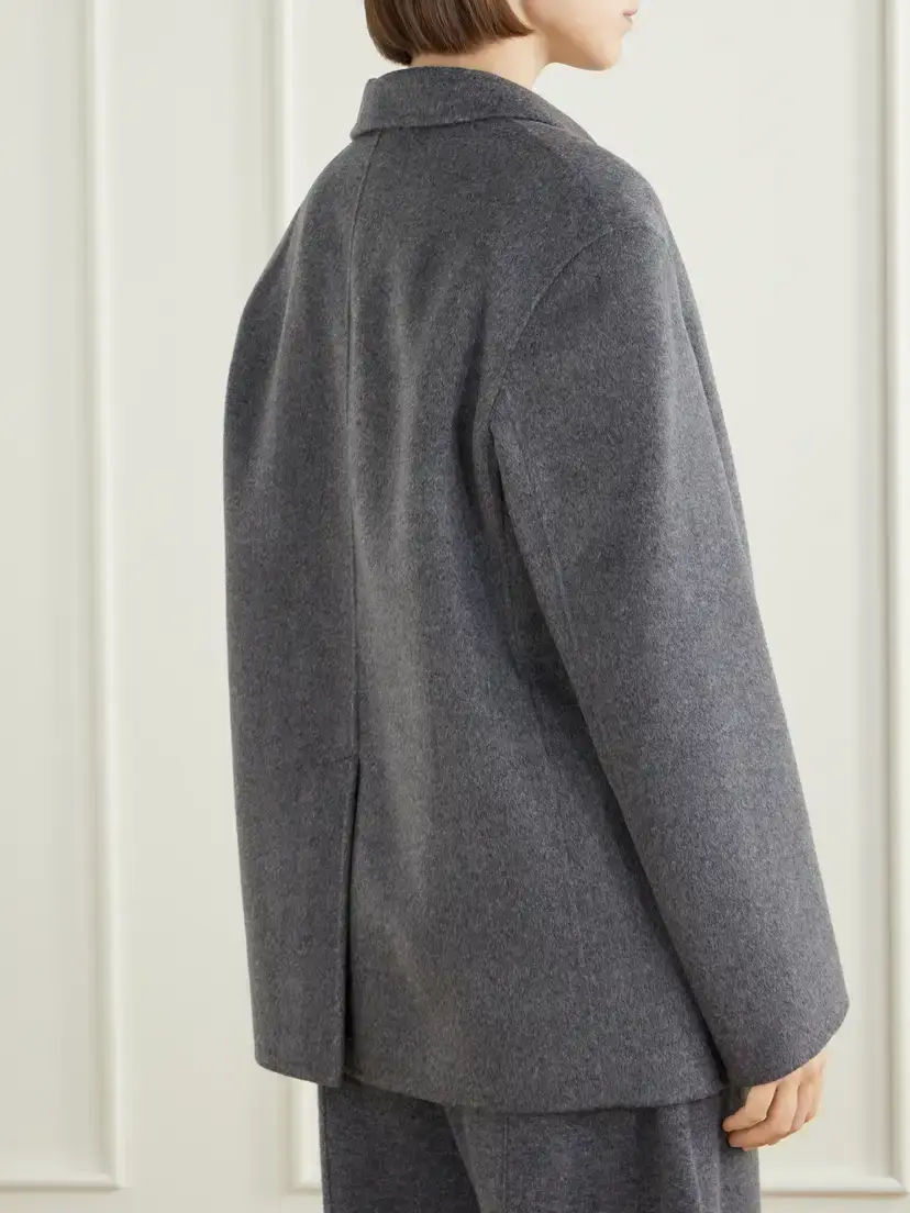 Lisa Yang Double-faced Wool And Cashmere-blend Blazer | Thumbnail 4 Lisa Yang Double-faced Wool And Cashmere-blend Blazer | Thumbnail 4