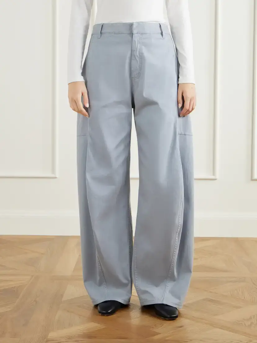 Tibi Sid Lyocell-blend Twill Wide-leg Pants | Thumbnail 3 Tibi Sid Lyocell-blend Twill Wide-leg Pants | Thumbnail 3