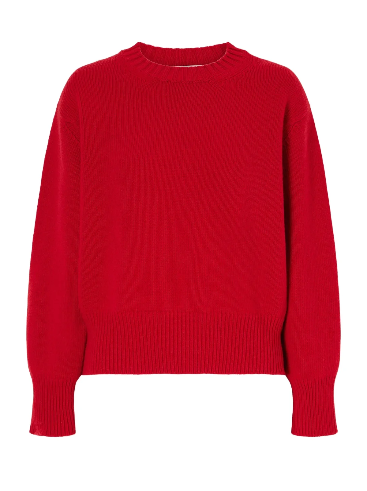 Haley Wool And Cashmere-blend Sweater - Red