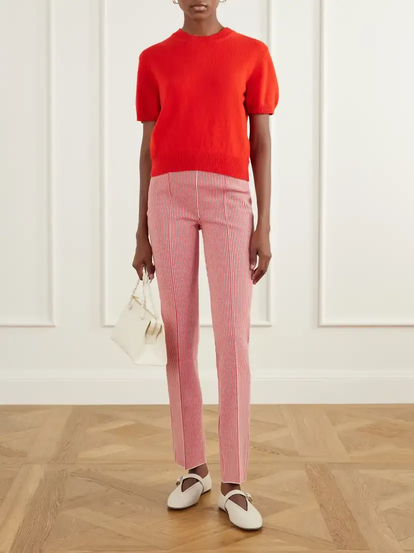 HIGH SPORT Luke Striped Cotton-blend Straight-leg Pants | Thumbnail 2 HIGH SPORT Luke Striped Cotton-blend Straight-leg Pants | Thumbnail 2