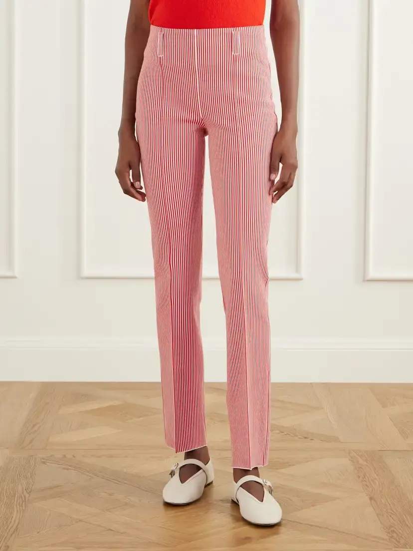 HIGH SPORT Luke Striped Cotton-blend Straight-leg Pants | Thumbnail 3 HIGH SPORT Luke Striped Cotton-blend Straight-leg Pants | Thumbnail 3