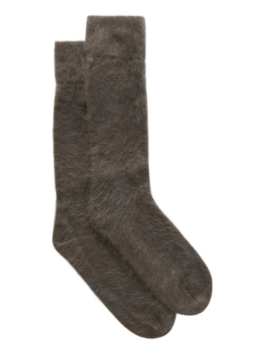Lisa Yang Brushed Cashmere Socks