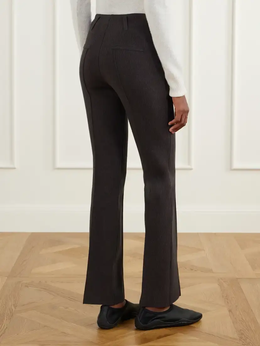HIGH SPORT Luke Ribbed Cotton-blend Straight-leg Pants | Thumbnail 4 HIGH SPORT Luke Ribbed Cotton-blend Straight-leg Pants | Thumbnail 4