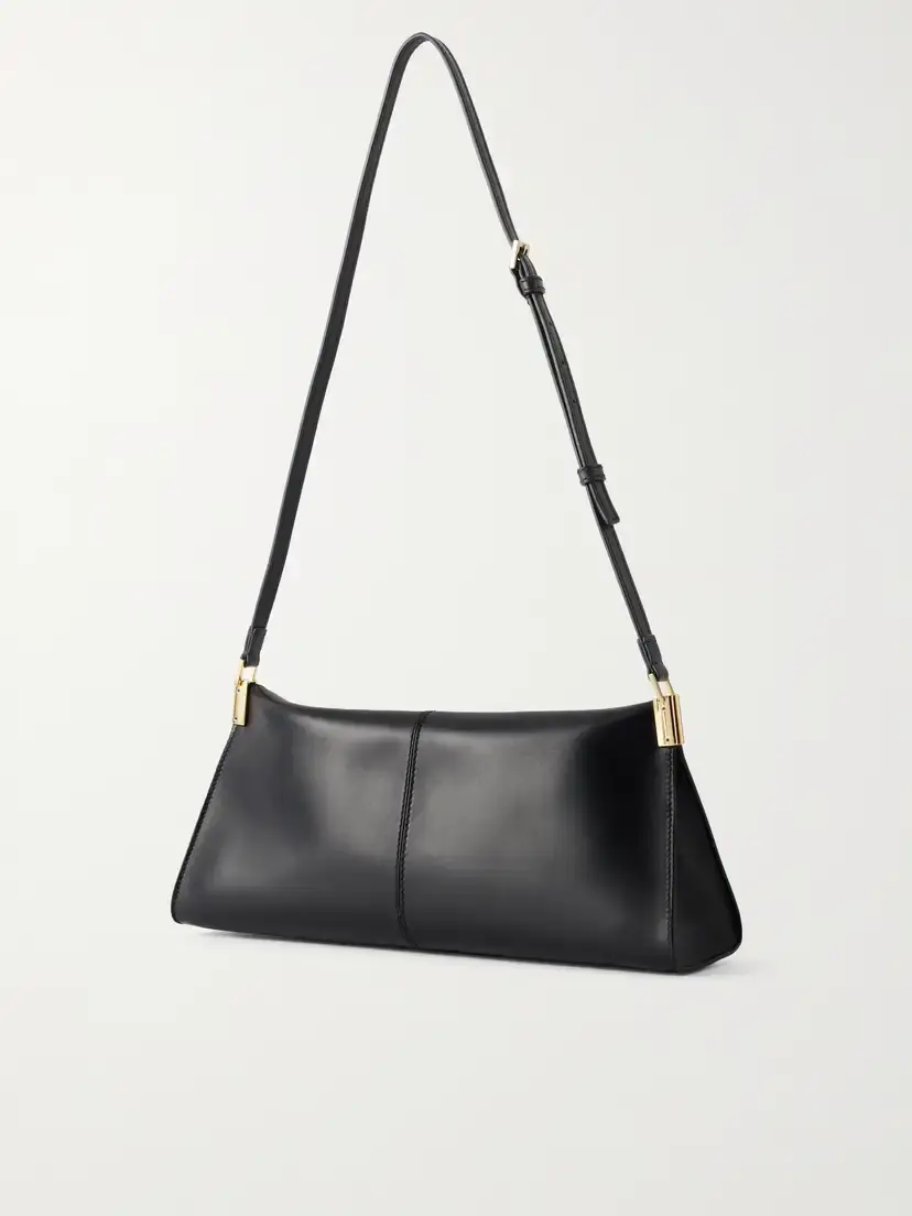 Balmain 64-83 Medium Leather Shoulder Bag | Thumbnail 4 Balmain 64-83 Medium Leather Shoulder Bag | Thumbnail 4