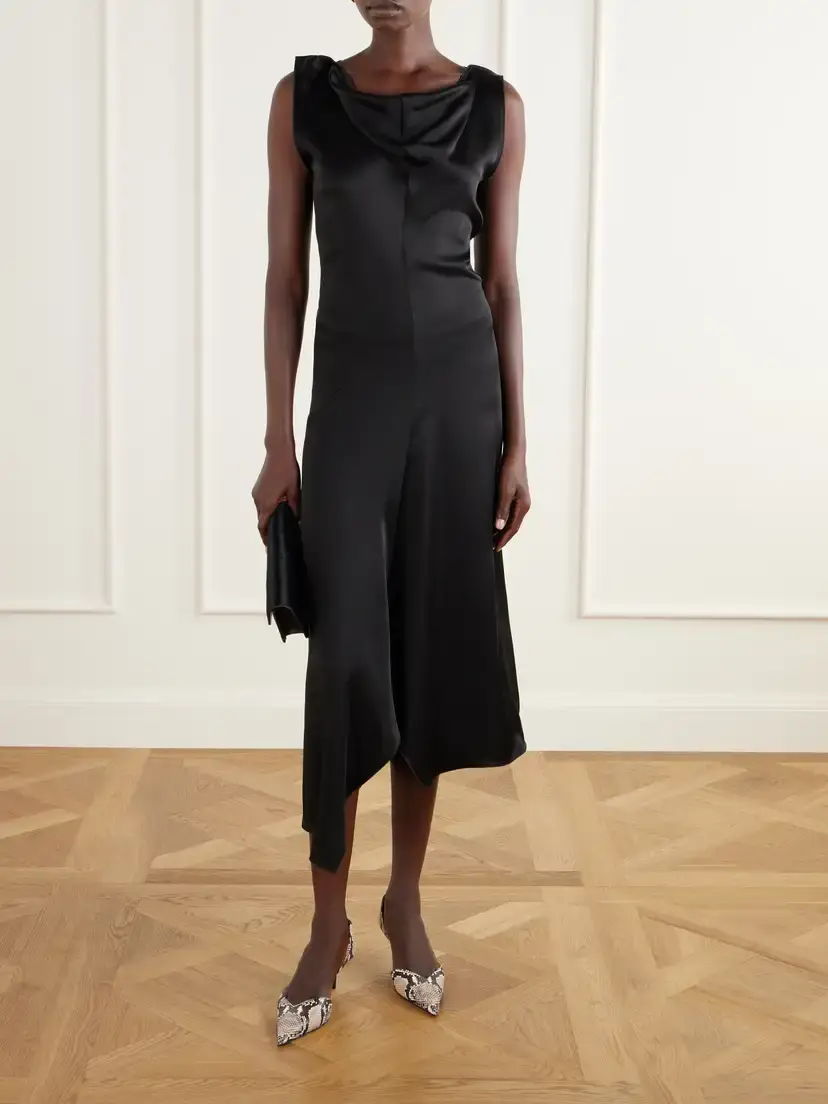 Victoria Beckham Angle D'orsay 55 Snake-effect Leather Pumps | Thumbnail 4 Victoria Beckham Angle D'orsay 55 Snake-effect Leather Pumps | Thumbnail 4
