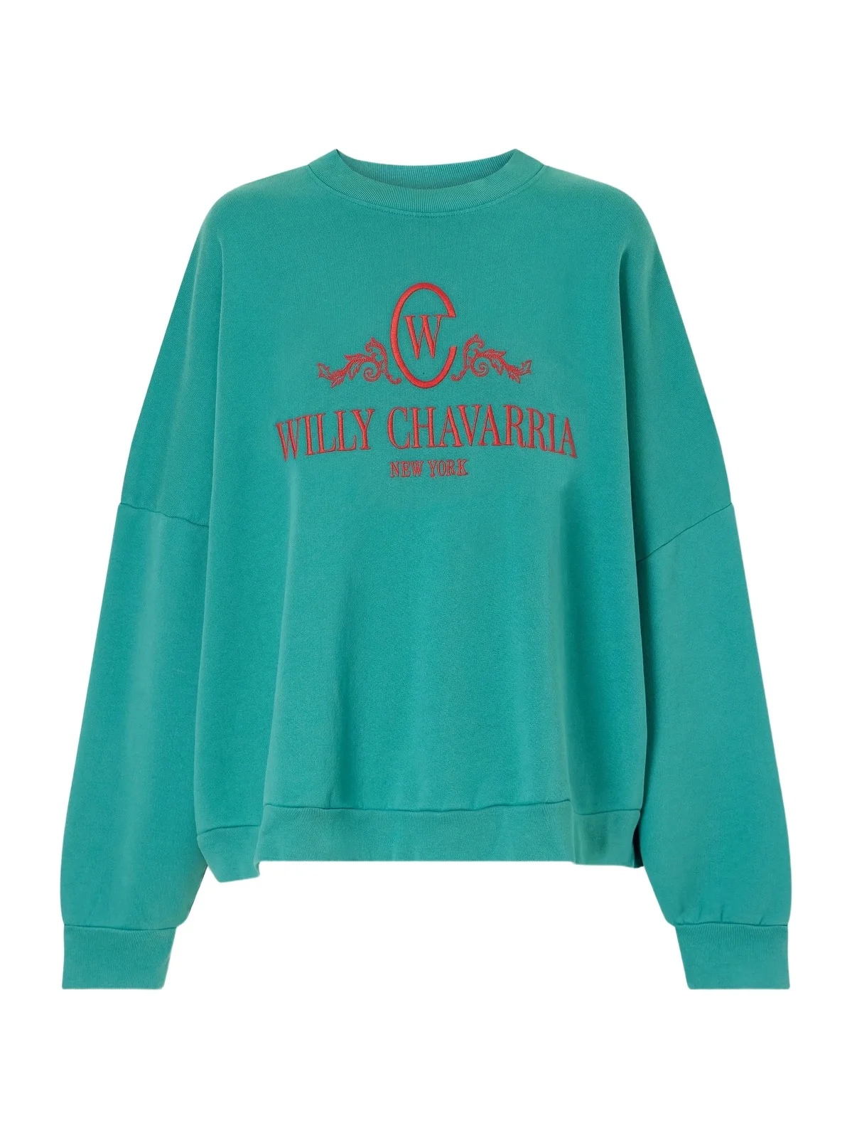 Chavantino Logo-embroidered Cotton-jersey Sweatshirt Chavantino Logo-embroidered Cotton-jersey Sweatshirt