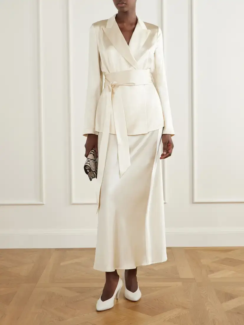 Victoria Beckham Maverick 80 Leather Pumps | Thumbnail 4