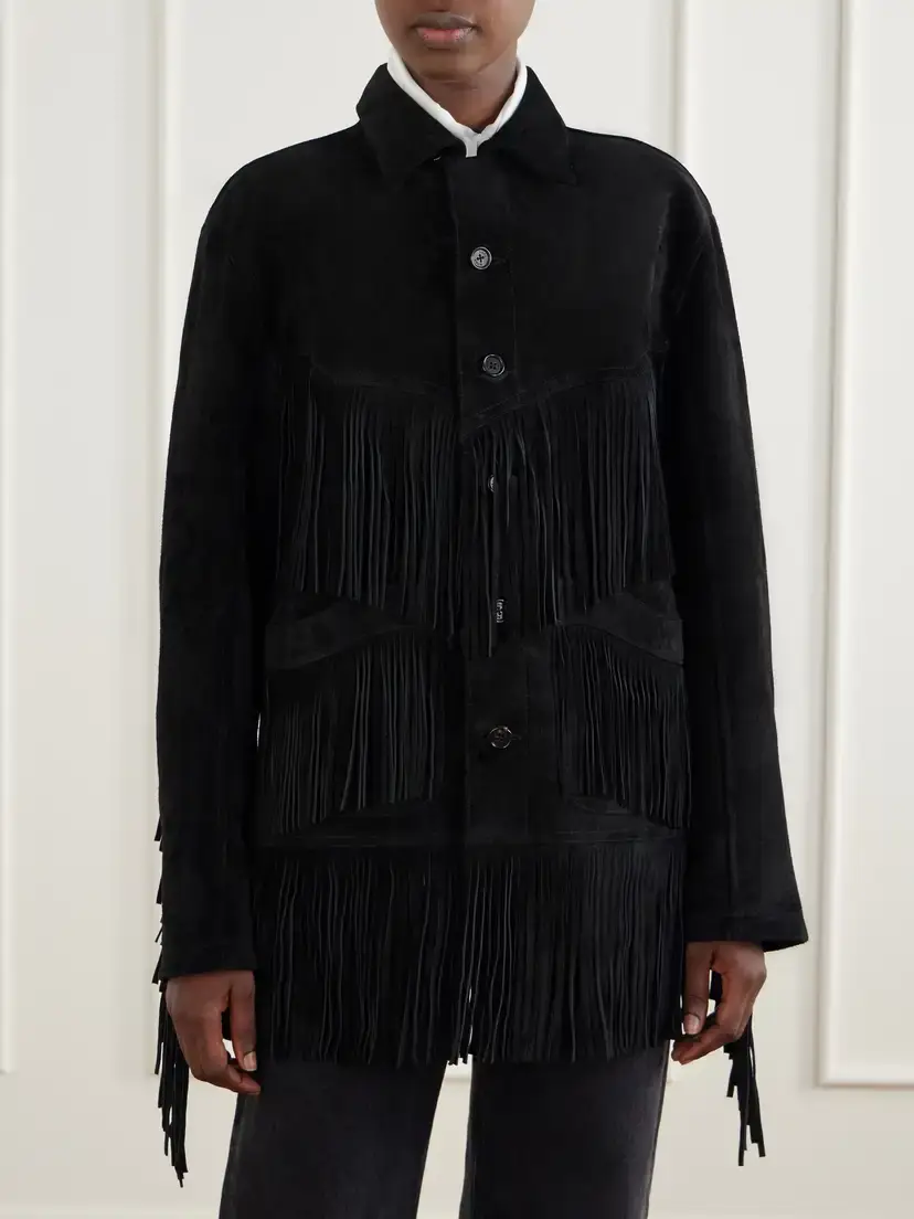 BODE Appalachian Fringed Suede Jacket | Thumbnail 3