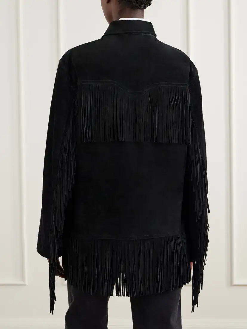 BODE Appalachian Fringed Suede Jacket | Thumbnail 4
