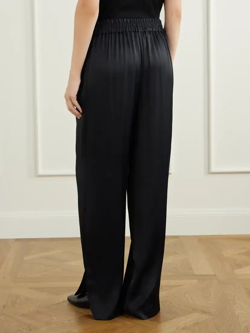 Lisa Yang Satin Straight-leg Pants | Thumbnail 4 Lisa Yang Satin Straight-leg Pants | Thumbnail 4