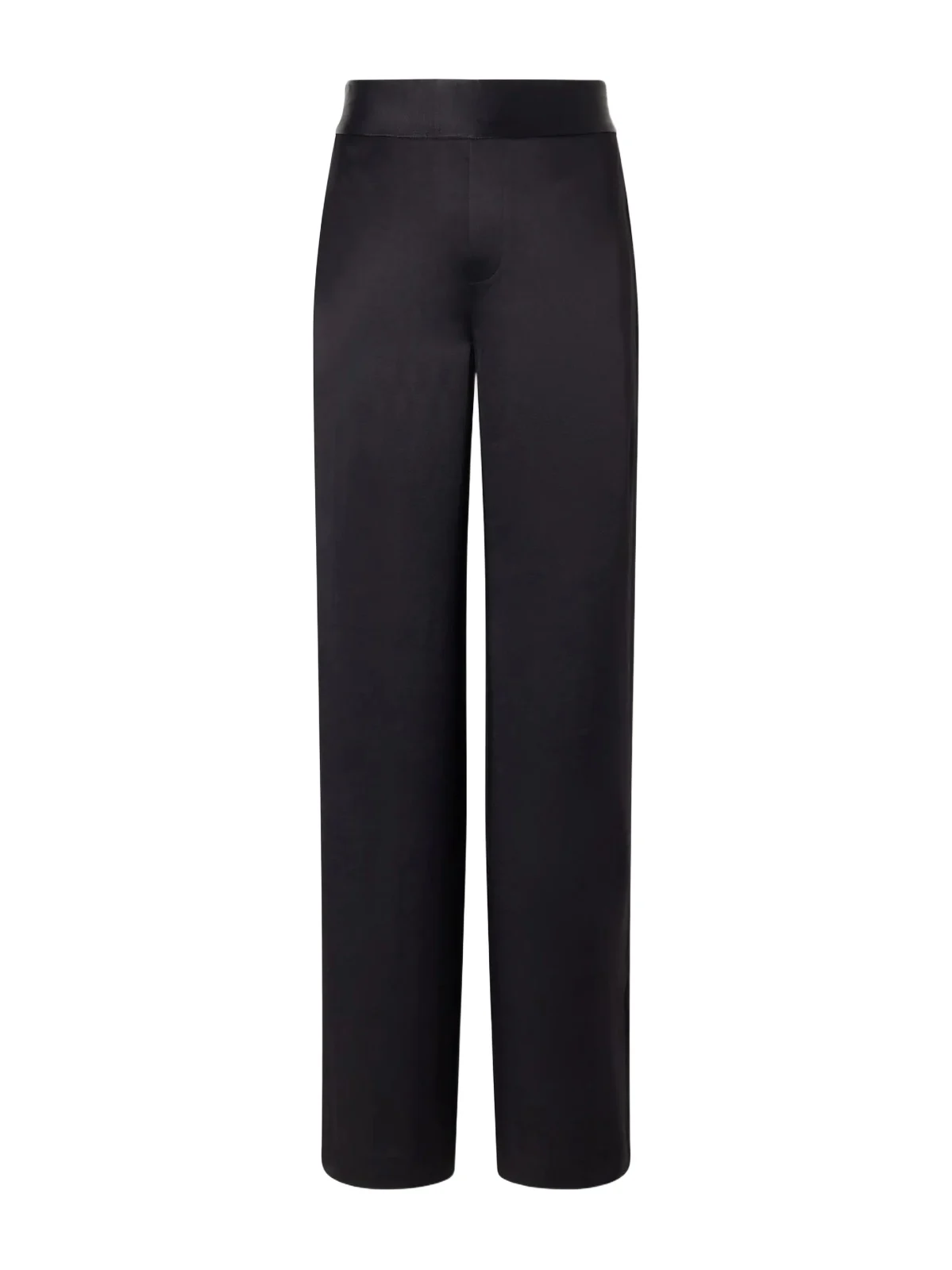 Satin Straight-leg Pants