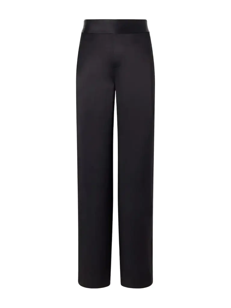 Satin Straight-leg Pants Satin Straight-leg Pants