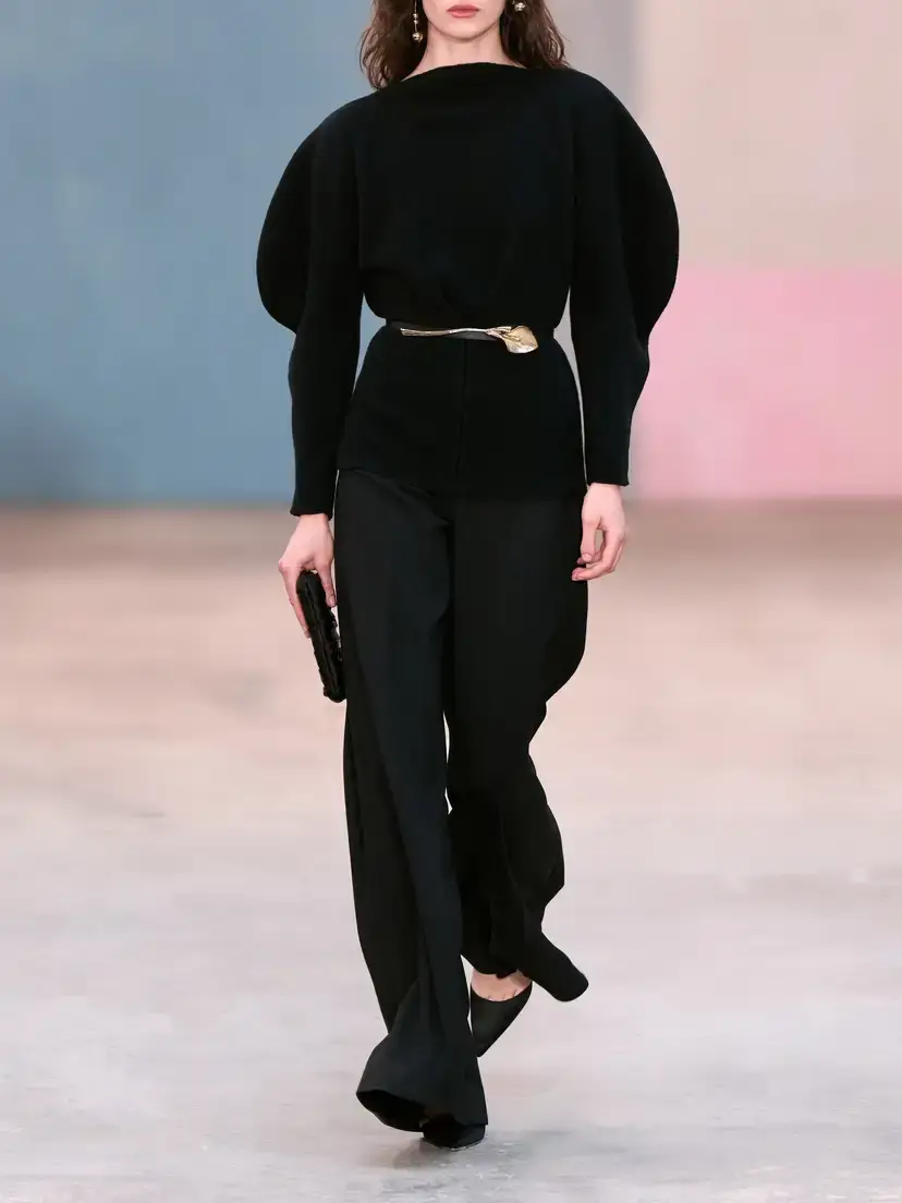 Carolina Herrera Wool And Cashmere-blend Sweater | Thumbnail 6 Carolina Herrera Wool And Cashmere-blend Sweater | Thumbnail 6