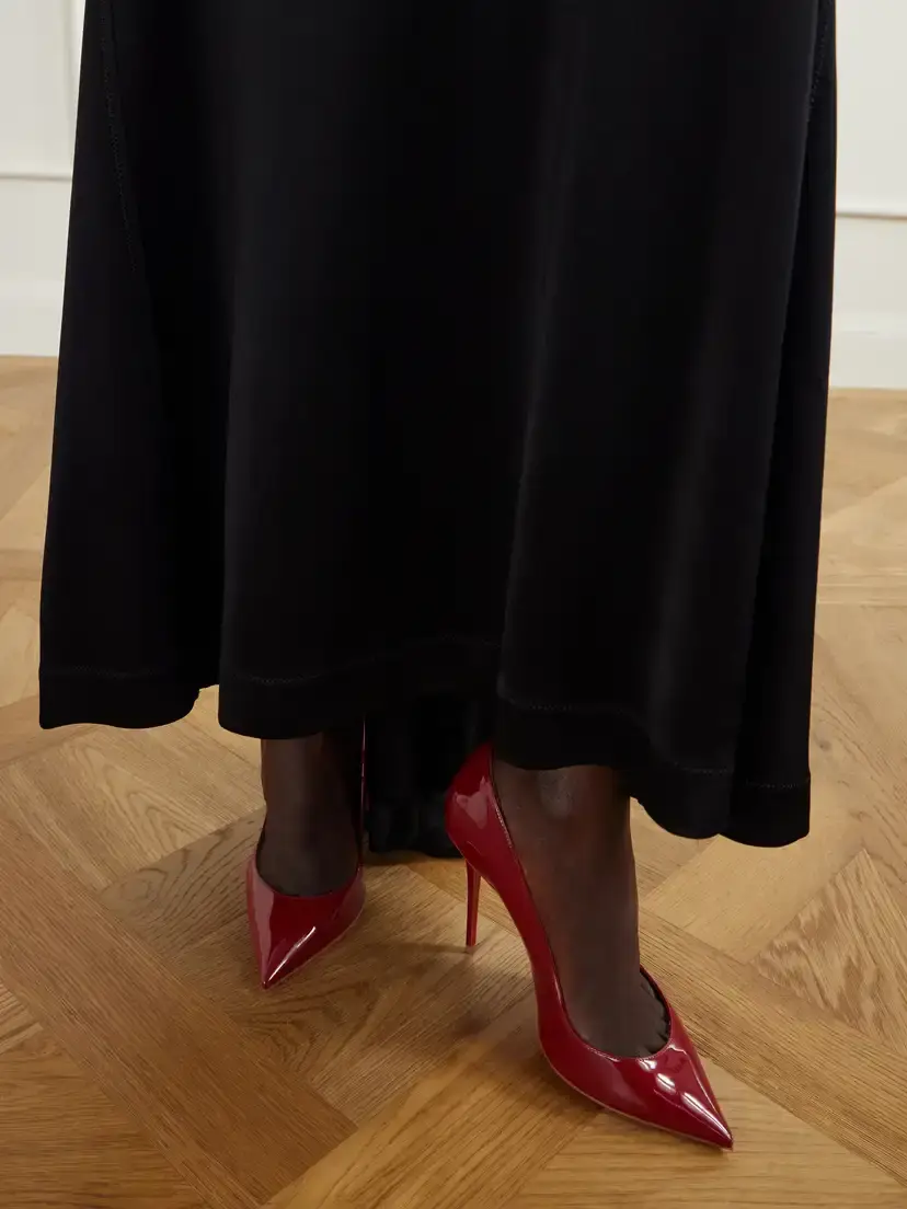 Christian Louboutin La Pigalle 100 Patent Leather Pumps | Thumbnail 2 Christian Louboutin La Pigalle 100 Patent Leather Pumps | Thumbnail 2