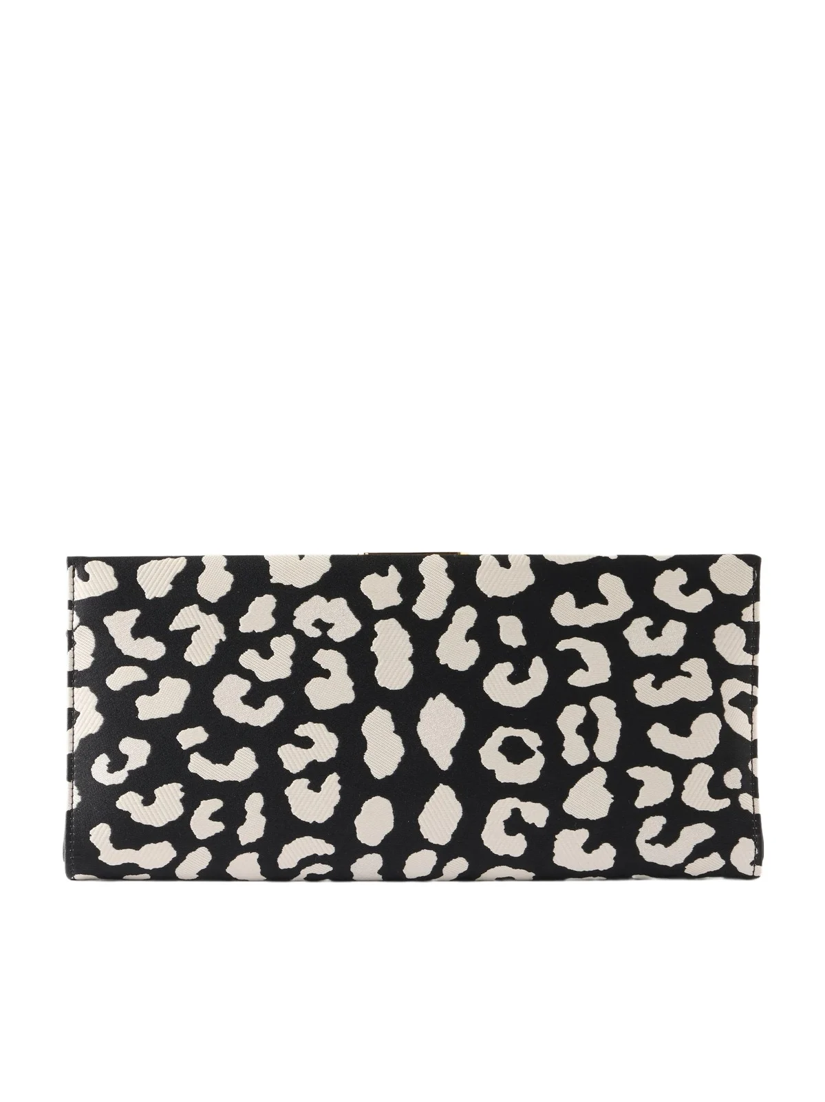 Carolina Herrera Pats Leopard-patterned Jacquard Clutch
