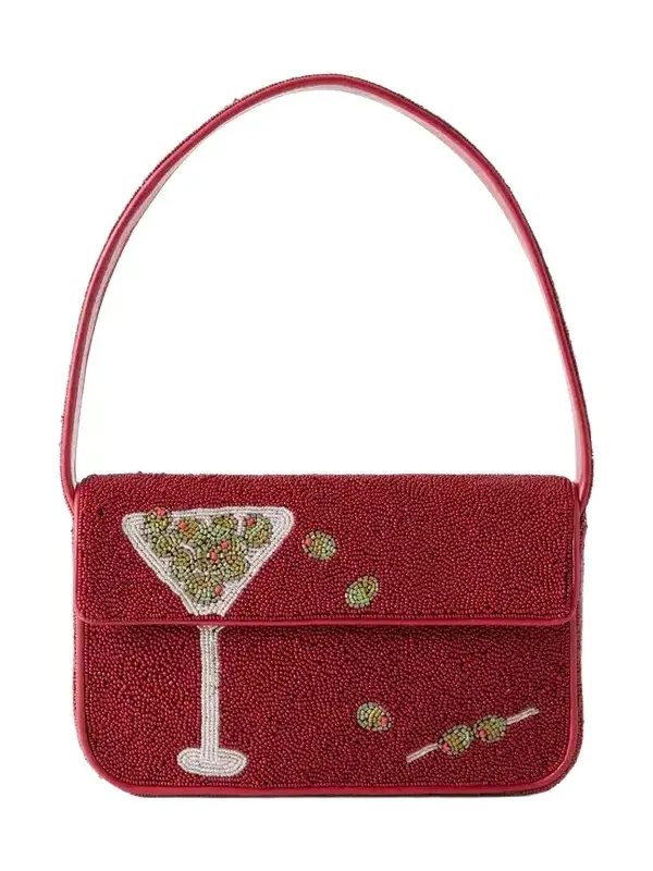 Tommy Bead-embellished Shoulder Bag