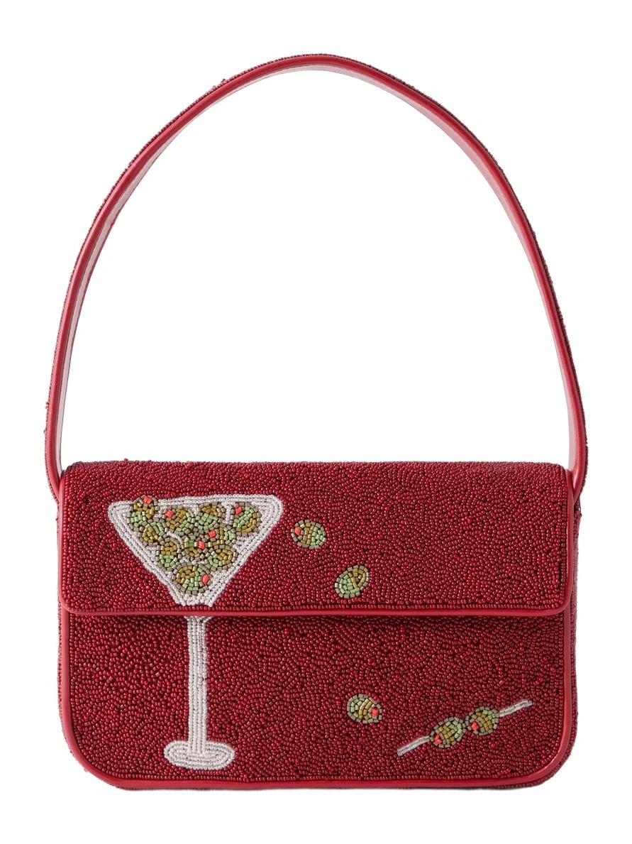 Tommy Bead-embellished Shoulder Bag