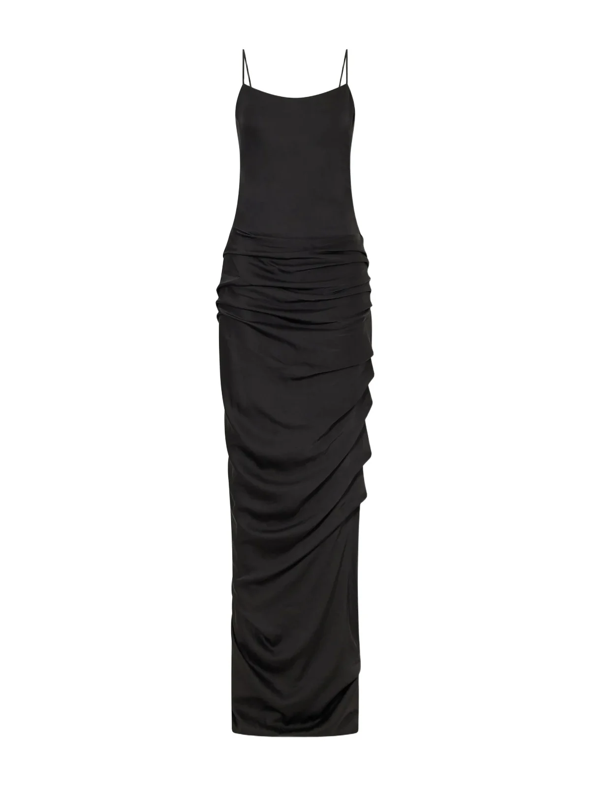 Draped Satin Gown Draped Satin Gown