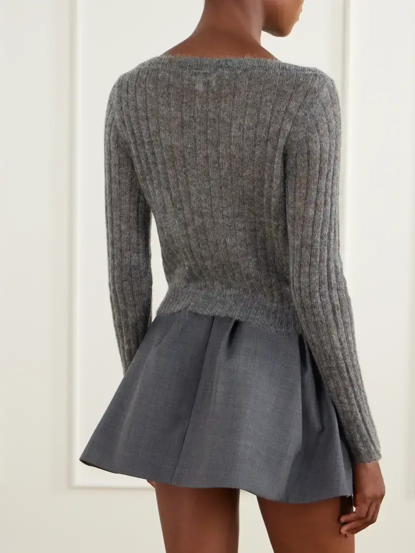 SHUSHU/TONG Embellished Knitted Cardigan | Thumbnail 3 SHUSHU/TONG Embellished Knitted Cardigan | Thumbnail 3