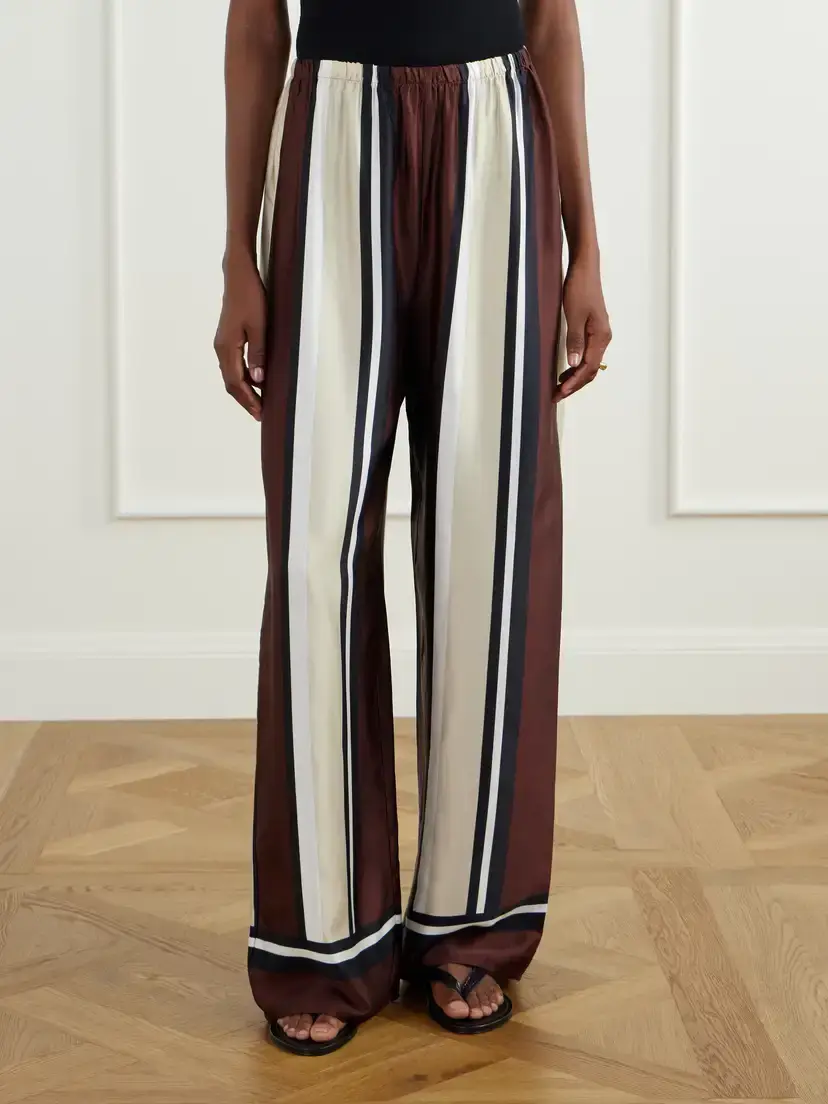 Faithfull Jensen Satin Wide-leg Pants | Thumbnail 3 Faithfull Jensen Satin Wide-leg Pants | Thumbnail 3