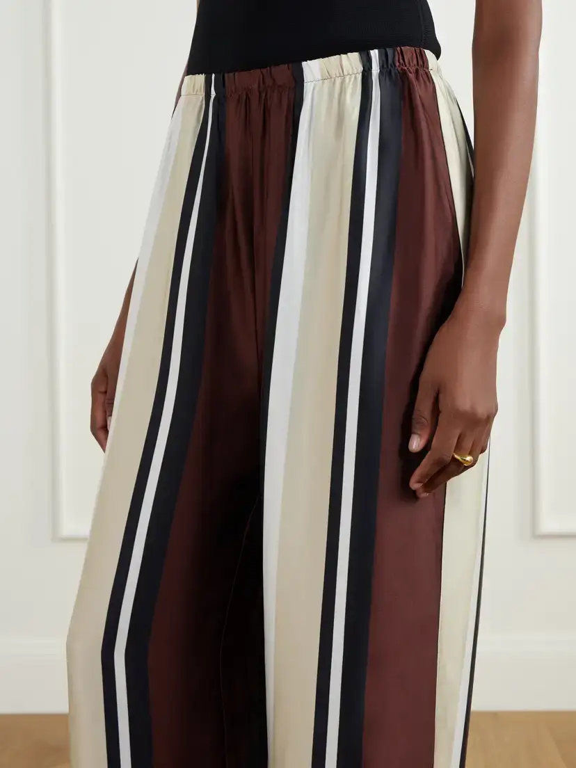Faithfull Jensen Satin Wide-leg Pants | Thumbnail 5 Faithfull Jensen Satin Wide-leg Pants | Thumbnail 5