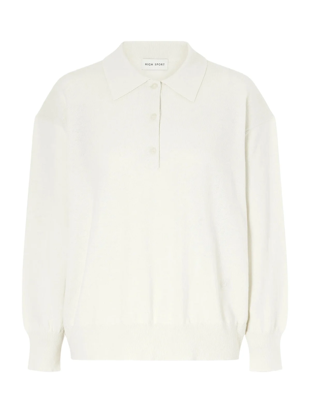 HIGH SPORT Elyse Cotton And Wool-blend Polo Shirt