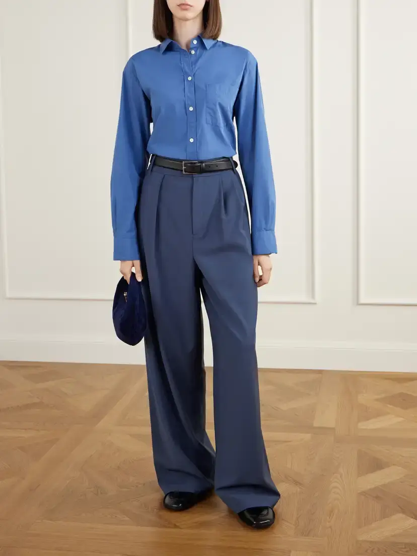 Tibi Woven Wide-leg Pants | Thumbnail 2 Tibi Woven Wide-leg Pants | Thumbnail 2