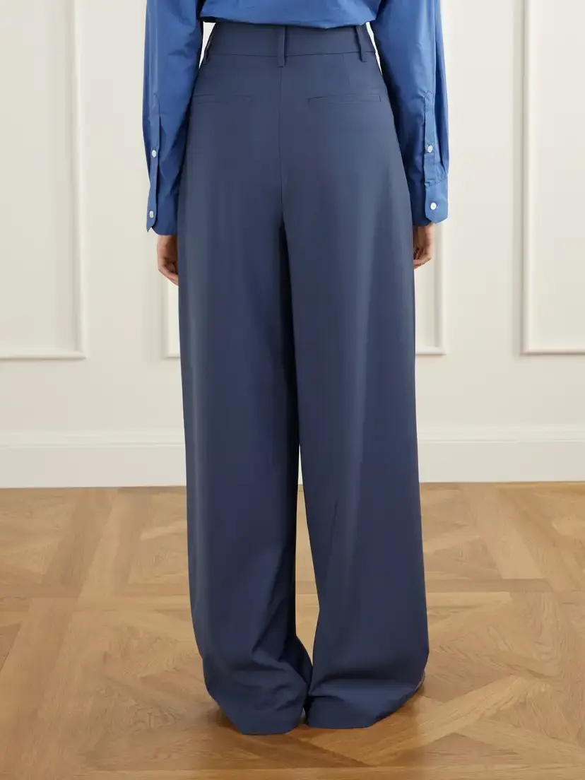 Tibi Woven Wide-leg Pants | Thumbnail 4 Tibi Woven Wide-leg Pants | Thumbnail 4