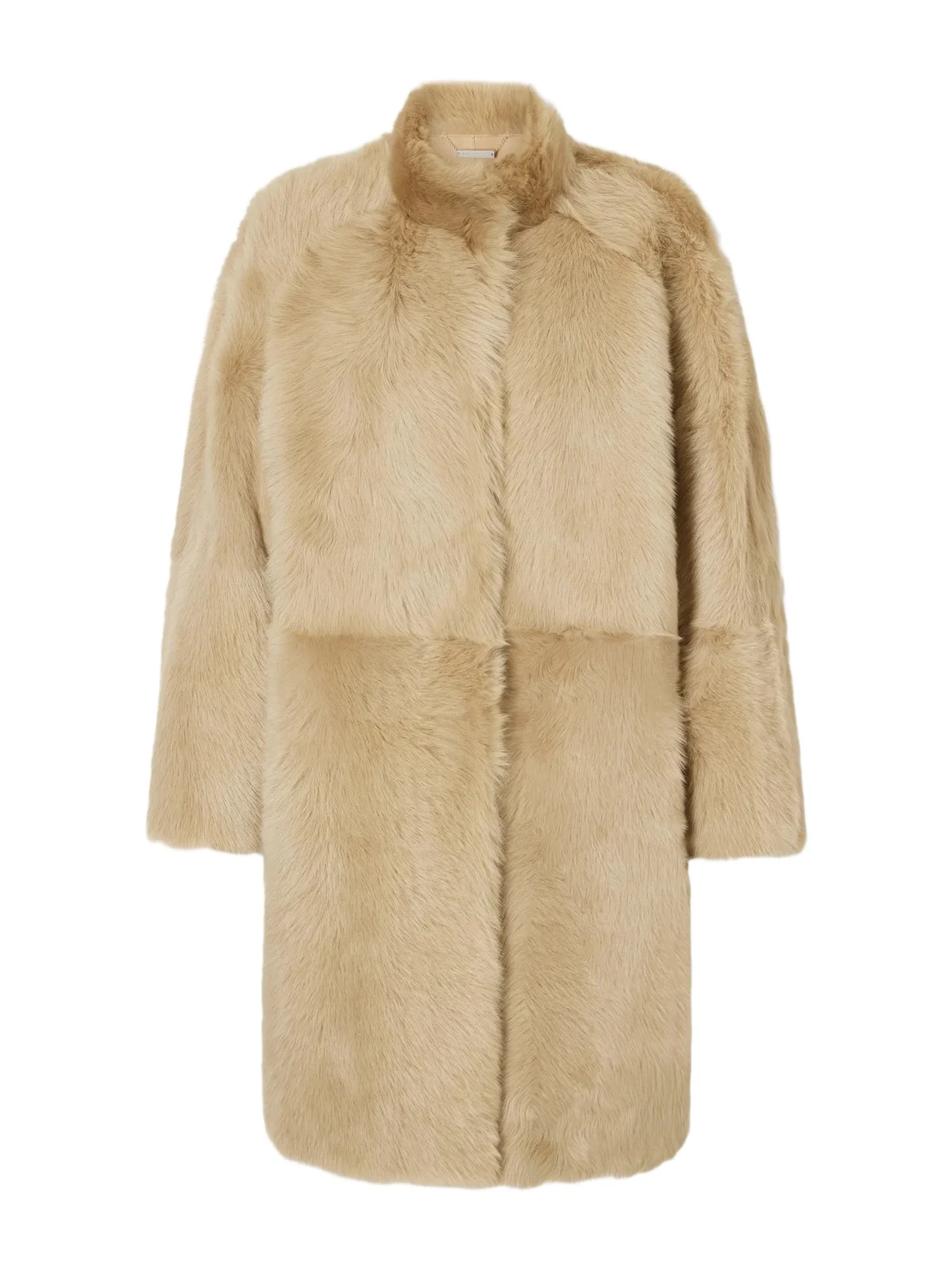 Blaise Paneled Shearling Coat