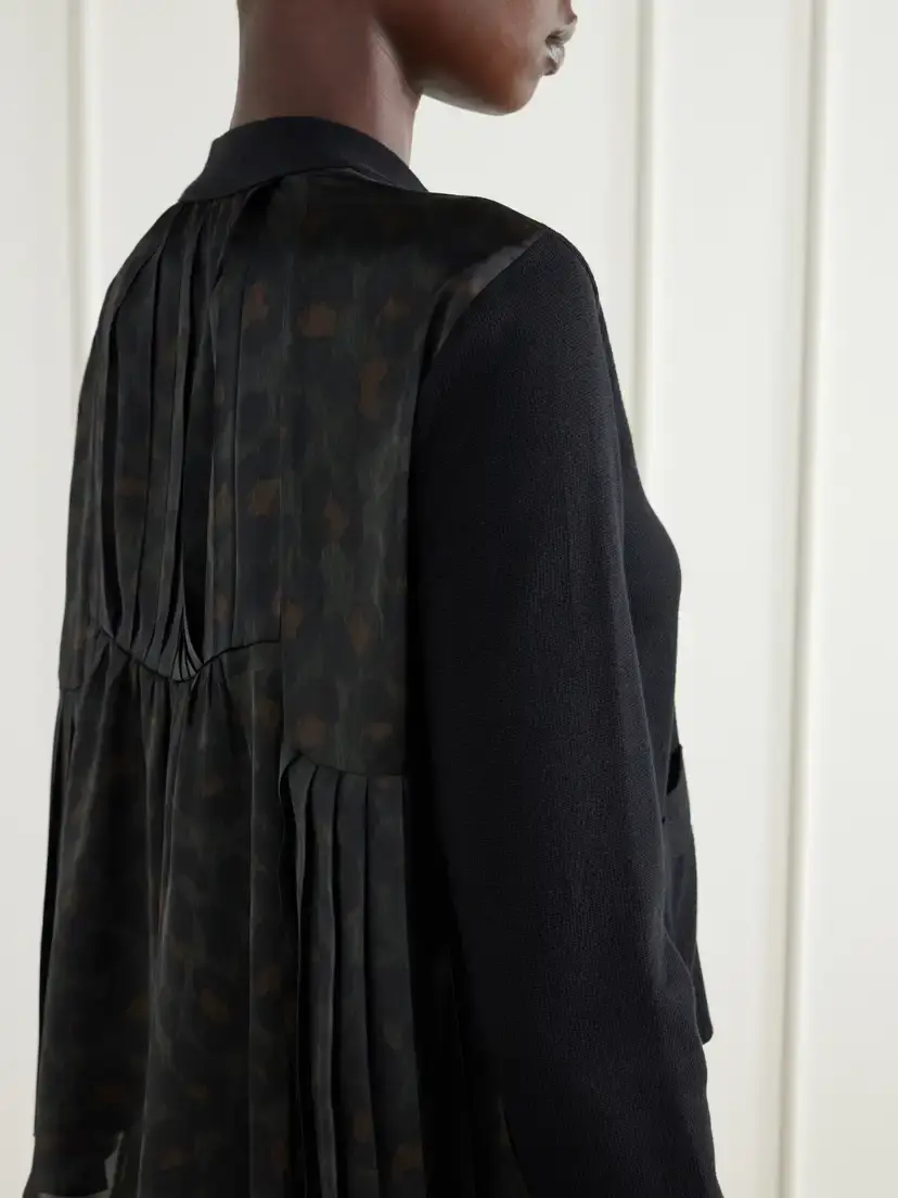 Sacai Cotton-blend Zip-up Cardigan | Thumbnail 5