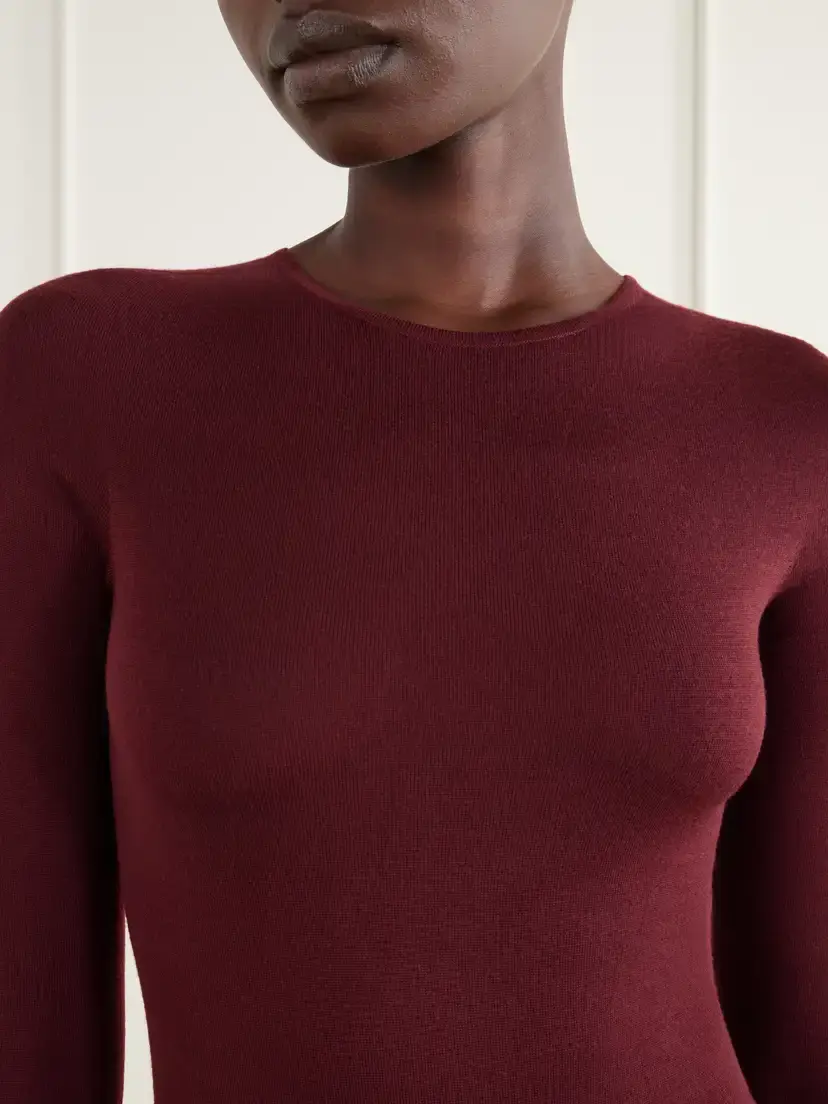 Alaïa Wool-jersey Bodysuit | Thumbnail 4 Alaïa Wool-jersey Bodysuit | Thumbnail 4