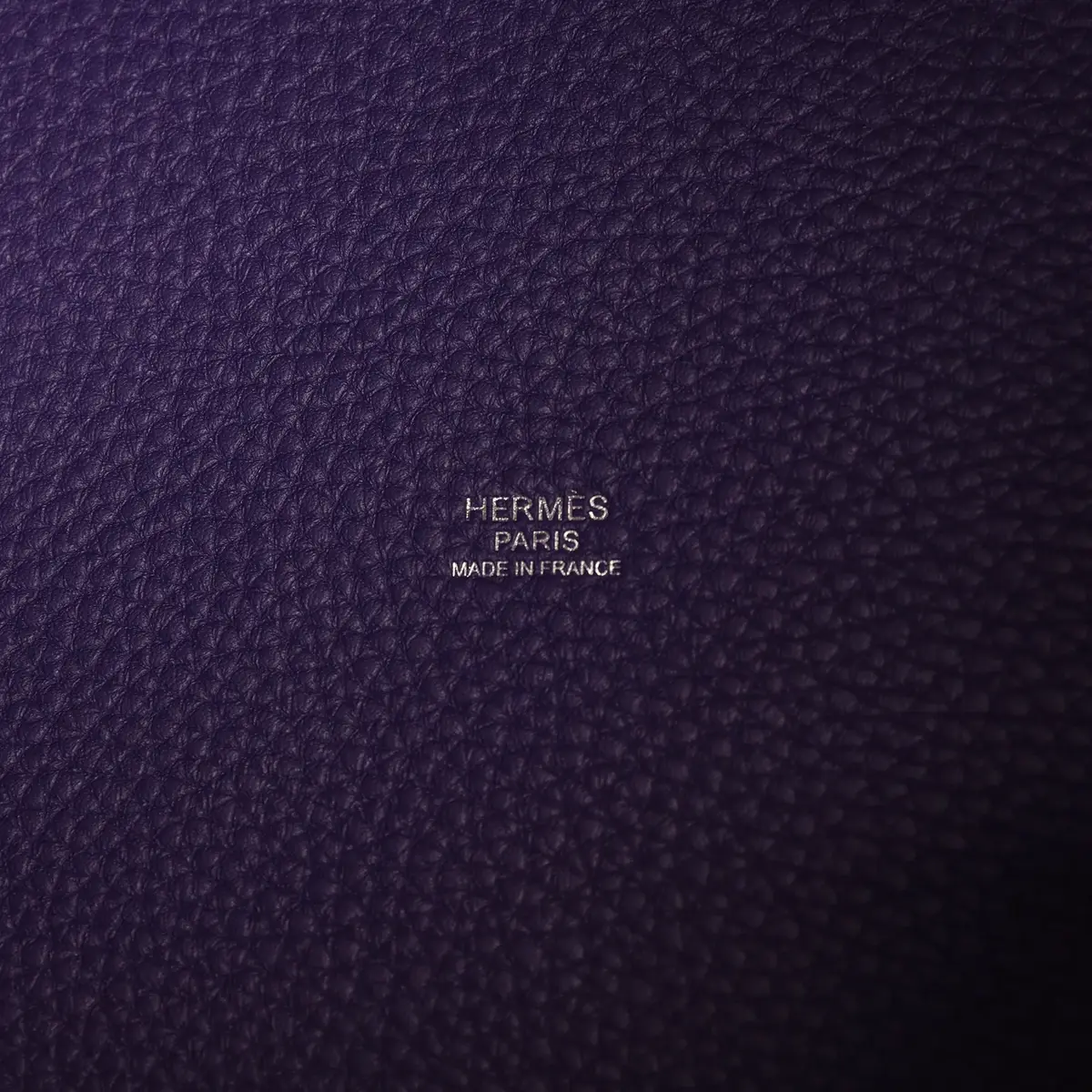 HERMÈS Hermes Picotin Lock 22 Purple Clemence Palladium Hardware | Thumbnail 7 HERMÈS Hermes Picotin Lock 22 Purple Clemence Palladium Hardware | Thumbnail 7