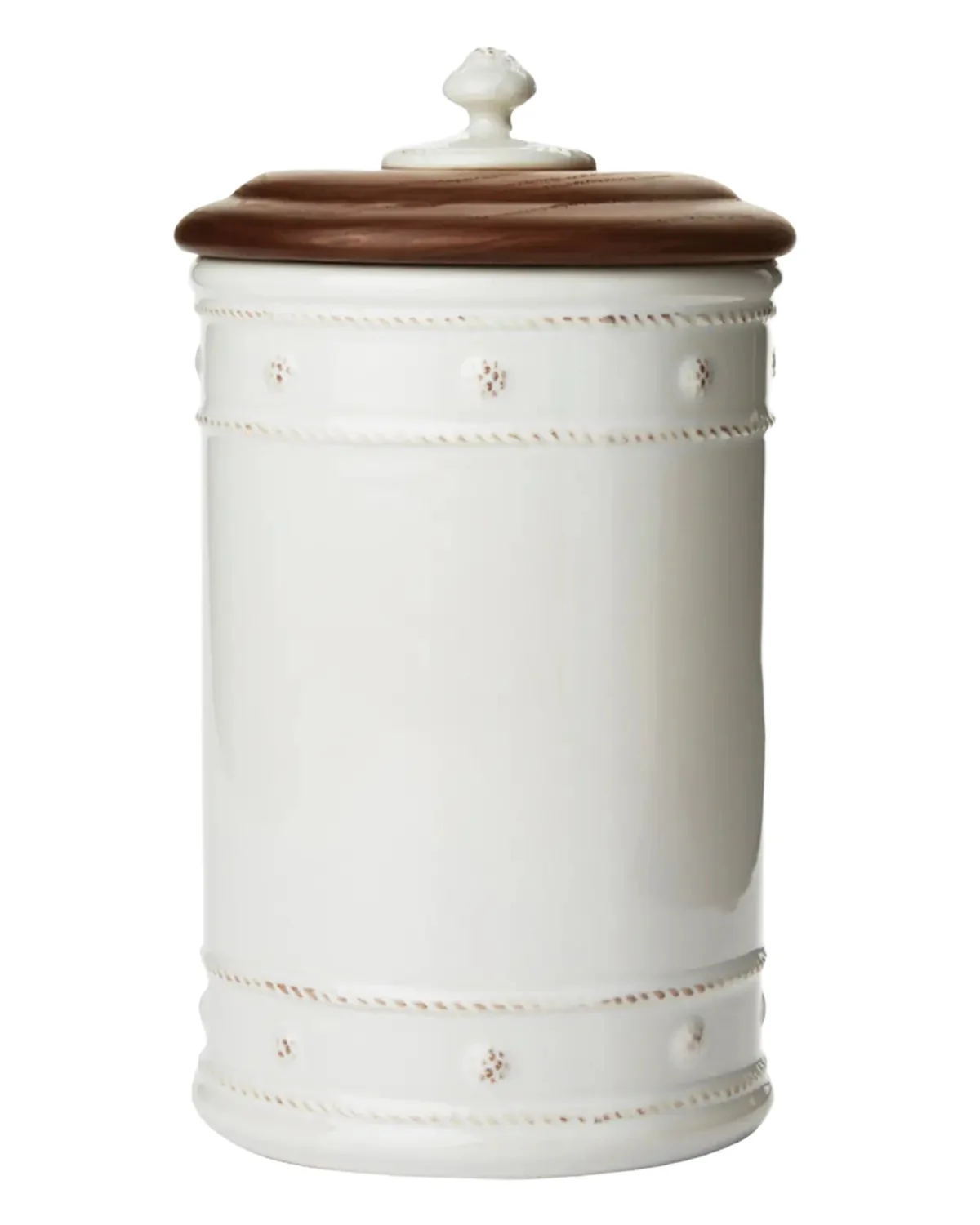 Juliska Berry & Thread 10" Canister with Wooden Lid