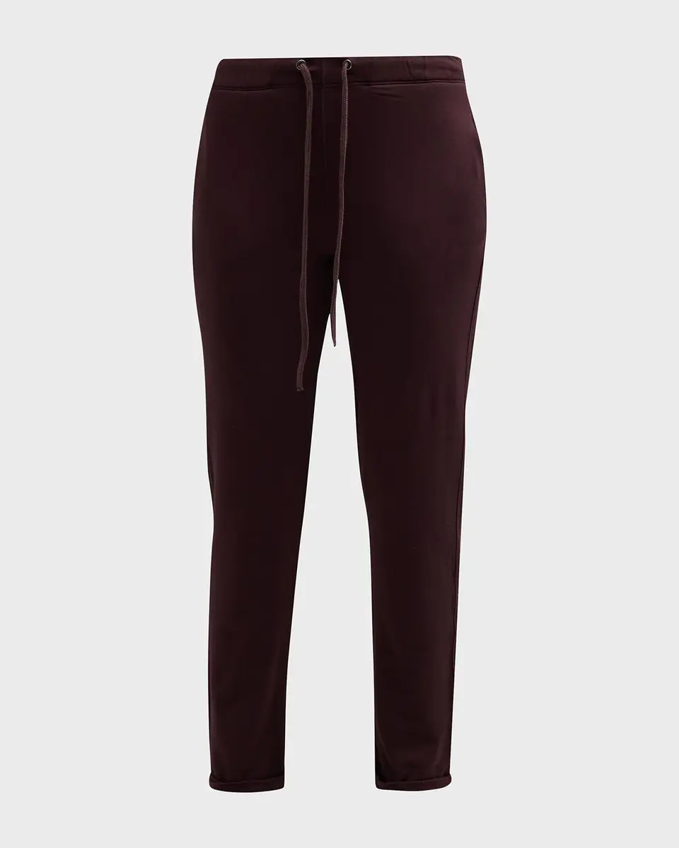 MAJESTIC FILATURES Drawstring French Terry Pants with Rolled Hem | Thumbnail 2 MAJESTIC FILATURES Drawstring French Terry Pants with Rolled Hem | Thumbnail 2