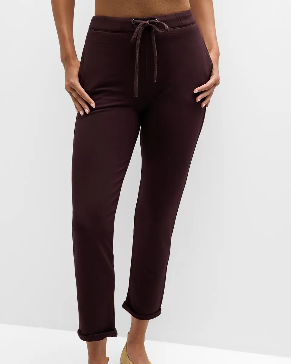 MAJESTIC FILATURES Drawstring French Terry Pants with Rolled Hem | Thumbnail 8 MAJESTIC FILATURES Drawstring French Terry Pants with Rolled Hem | Thumbnail 8