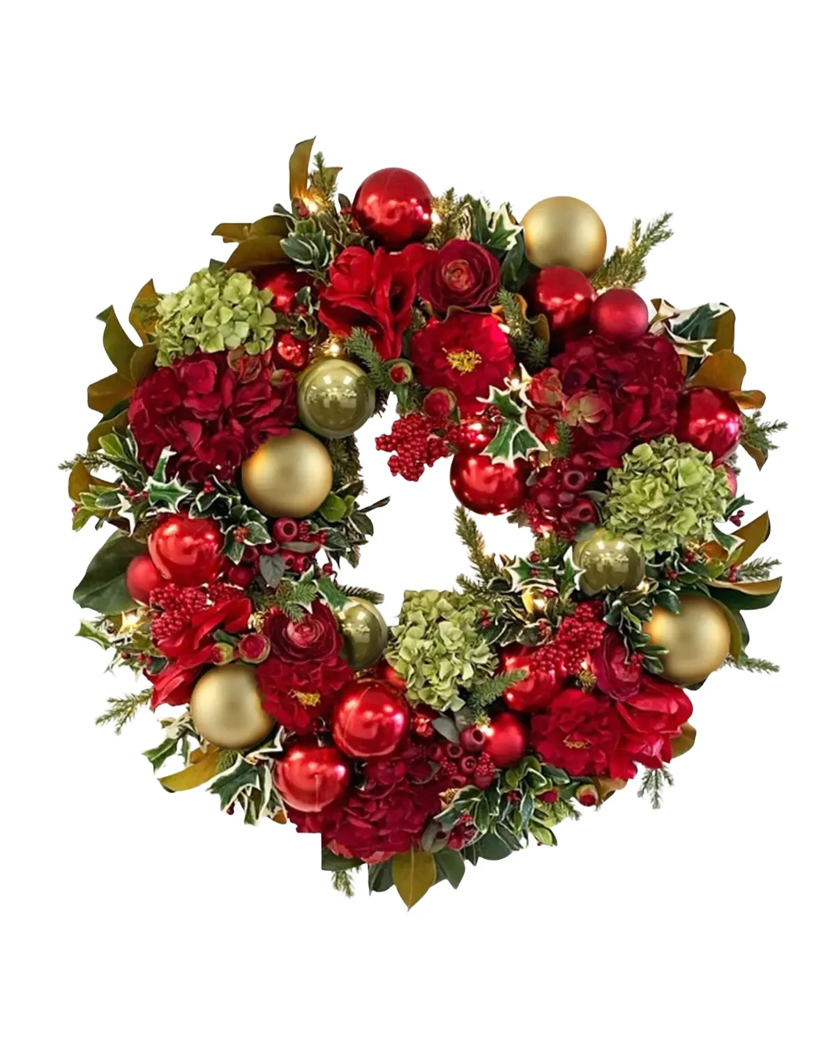 Winward Home 34" Deluxe Display Christmas Wreath