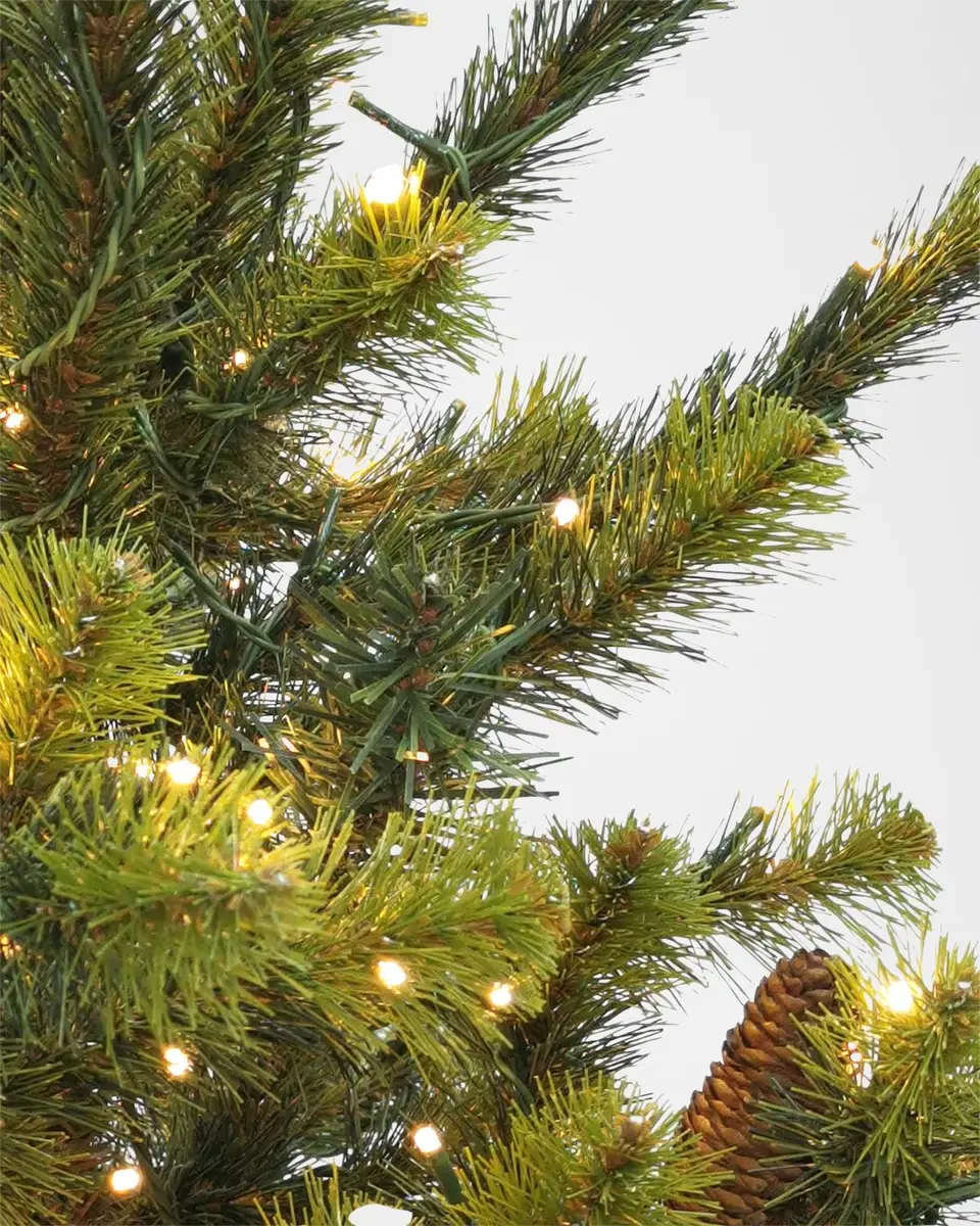 Winward Home Deluxe Village Mix Pine 3.5 ' Potted Pre-Lit Christmas Tree | Thumbnail 2 Winward Home Deluxe Village Mix Pine 3.5 ' Potted Pre-Lit Christmas Tree | Thumbnail 2